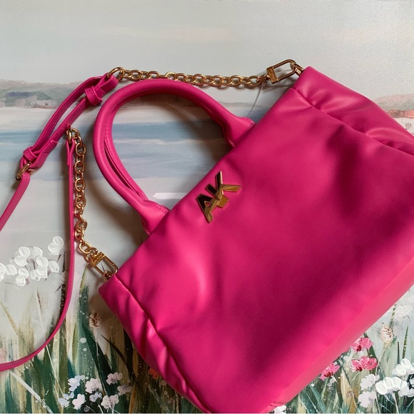 🩷Anne Klein Pink Satchel Purse Crossbody🩷 - Picture 1 of 14